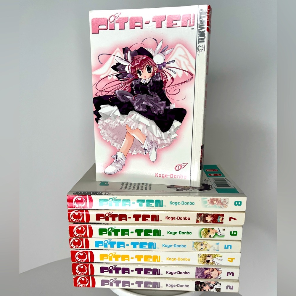 TOKYOPOP “ Pita-Ten “ by Koge-Donbo Complete Collection 1-9 Manga Books